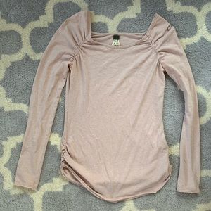 We The Free dusty pink top